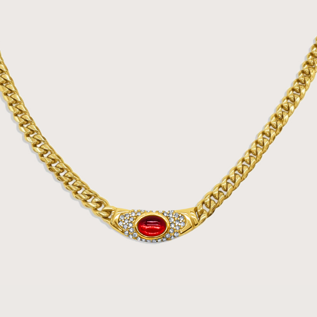 Bella Red Necklace