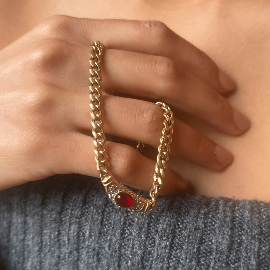 Bella Red Necklace