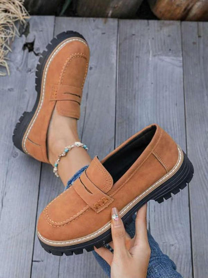 Elena Suede Loafer